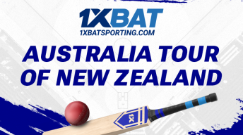 1xBat – proud sponsor of New Zealand vs South Africa and New Zealand vs Australia matches!