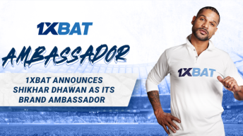 Indian cricketer Shikhar Dhawan is the new 1xBat ambassador!