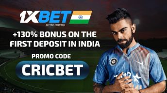 1XBET Promo Code: Free 12000 INR with «CRICBET» Bonus Code in India