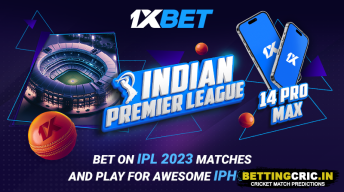 New Indian Premier League Promotion at 1xBet